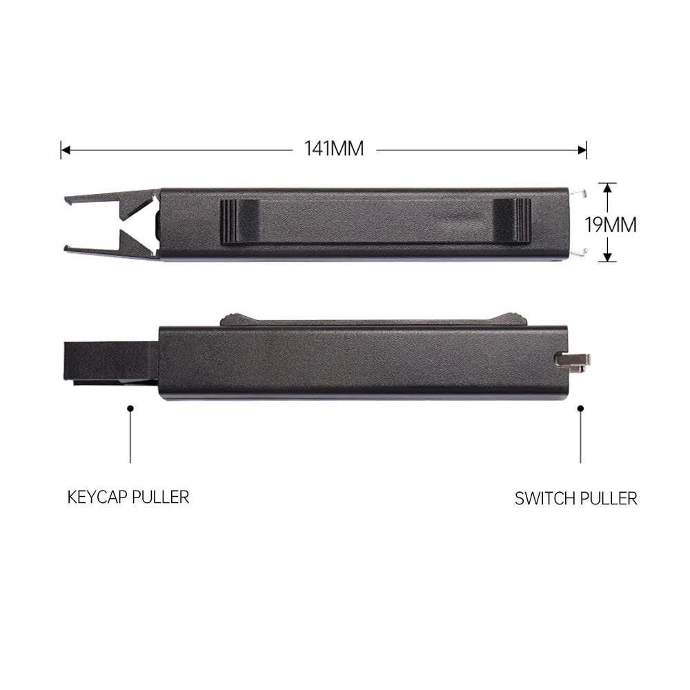 2 in 1 Switch Puller Keycap Puller Key Switch Keycap Puller for Mechanical Keyboard Gaming Keyboard Switches DIY Cleaning Tool