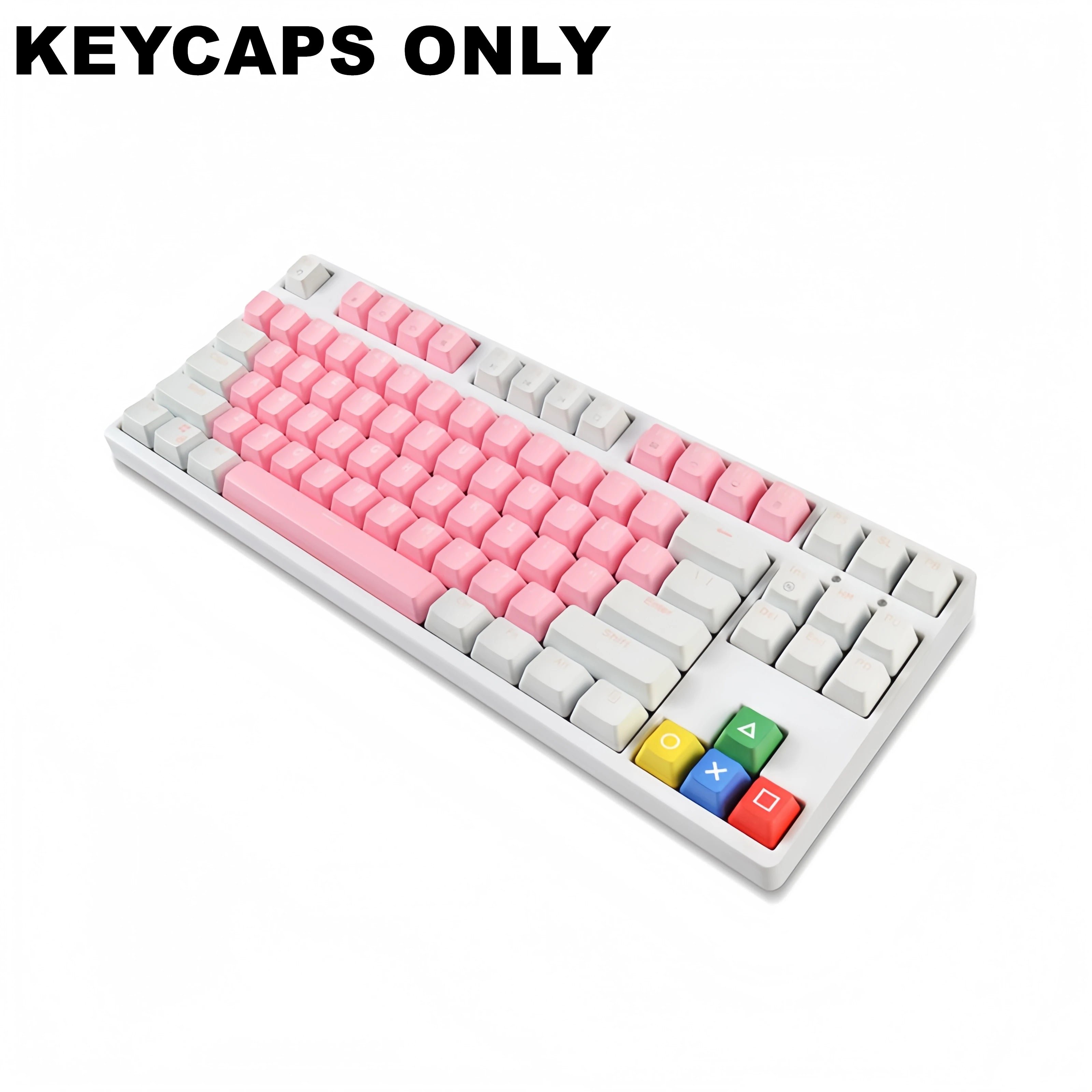 4 Keys/Set PSP Style PBT Keycaps OEM Height Dye-Sublimated Legends Directional Arrows Auxiliary Keys Keyboard Accessory