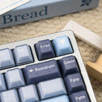 164 Keys Latte Coffee Keycaps Retro Brown Translucent keycaps Cherry Profile Double Shot PBT PC keycap For Mechanical Keyboard