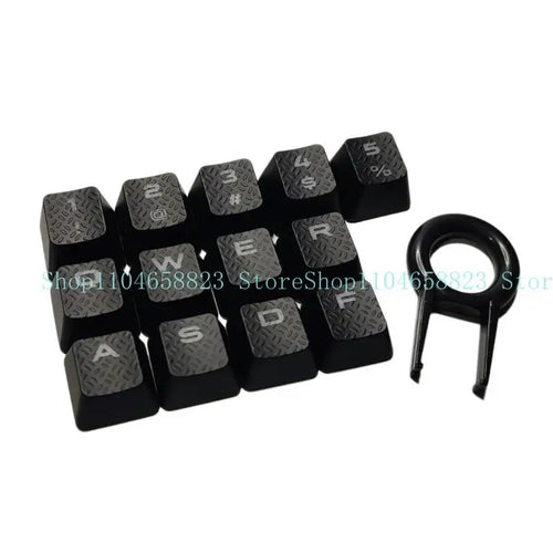 13Key Anti Slip Caps Mechanical Keyboard Keycaps Slip Proof with Backlights Enhances Typing and Gaming For K70 K95