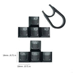 97QA Ergonomic Translucent Keycap Set for Mechanical Keyboards WASD and Arrows Keycaps Elevates Gaming Enhances Durability