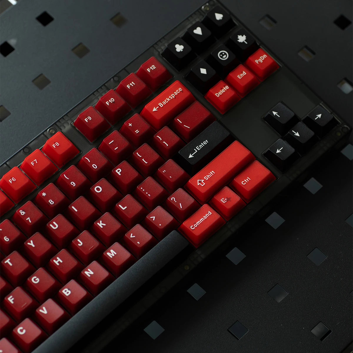 164 Keys Latte Coffee Keycaps Retro Brown Translucent keycaps Cherry Profile Double Shot PBT PC keycap For Mechanical Keyboard