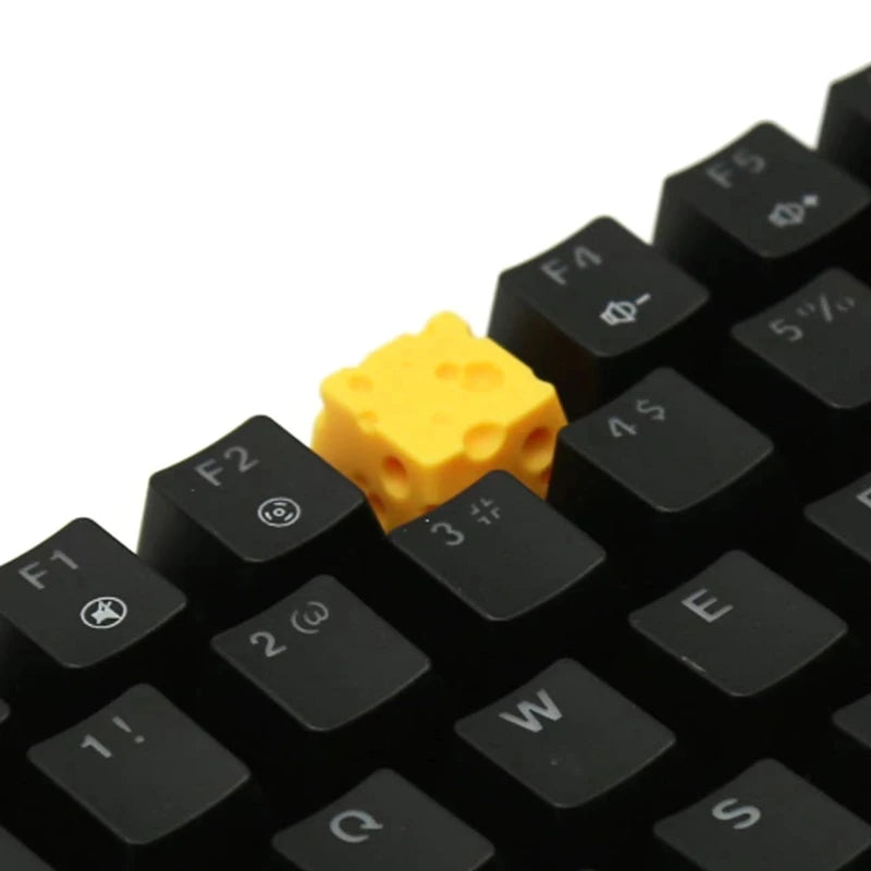 ESC Keycaps Cheese Cake Game Computer Mechanical Keyboard Keycap Personality for Key Cap Accessories