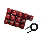 13Key Anti Slip Caps Mechanical Keyboard Keycaps Slip Proof with Backlights Enhances Typing and Gaming For K70 K95