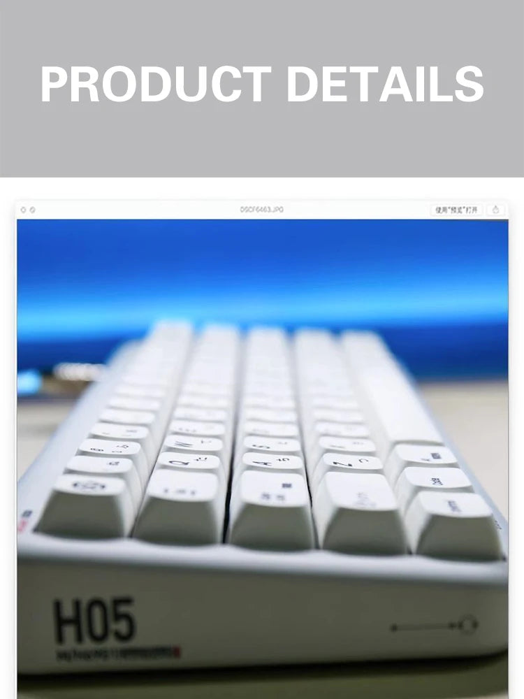 K135 Minimalist White Keycap PBT Thermal Sublimation XDA Concise Japanese Korea Key Cap Adaptive Mechanical Keyboard Keycaps