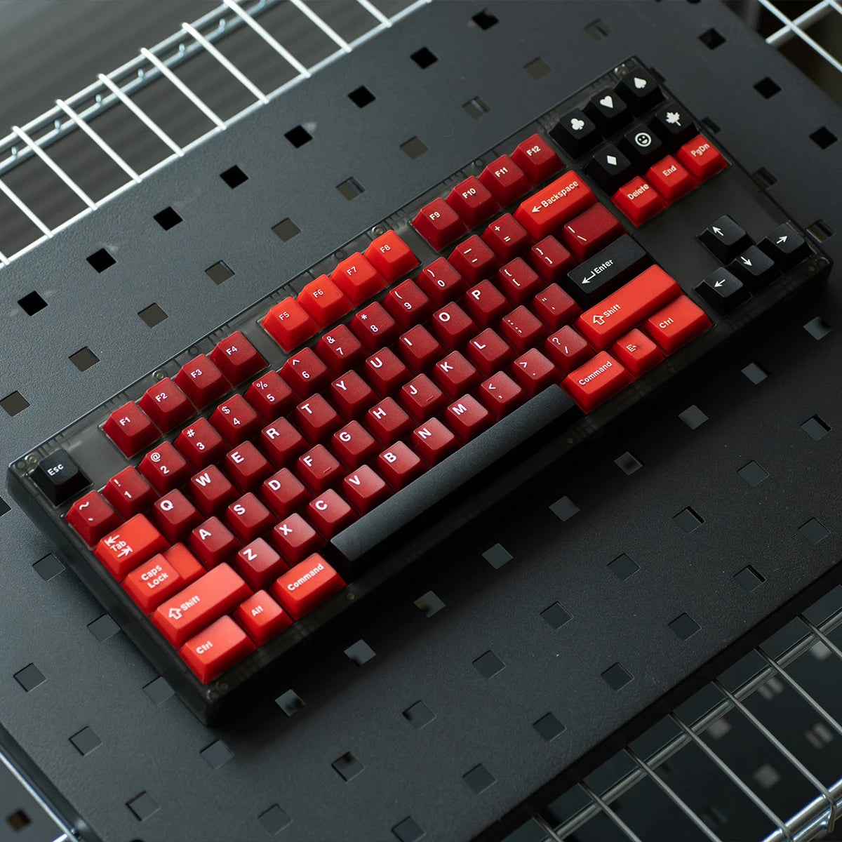 164 Keys Latte Coffee Keycaps Retro Brown Translucent keycaps Cherry Profile Double Shot PBT PC keycap For Mechanical Keyboard